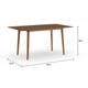 Carson Carrington Skara 60" Mid-Century Dining Table - 60 x 35 x 30H - Thumbnail 5
