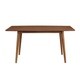 Carson Carrington Skara 60" Mid-Century Dining Table - 60 x 35 x 30H - Thumbnail 4