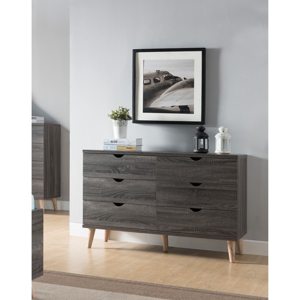 Shop Carson Carrington Gjovik Contemporary Distressed Grey ...