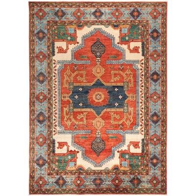Serapi Classic Red Area Rug - 9'10" x 13'10"/Surplus