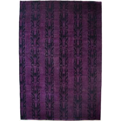 Vibrance Overdyed Purple Area Rug - 10'1" x 14'9"/Surplus
