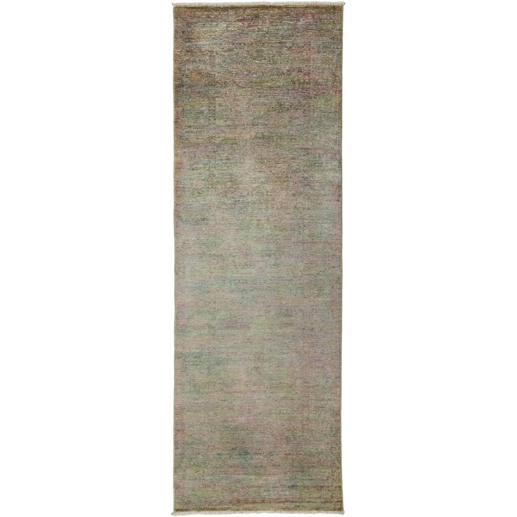 Vibrance Overdyed Purple Runner Rug - 3' x 9' Runner