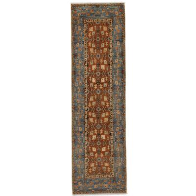 Serapi Classic Brown Runner Rug - 2'9" x 9'9" Runner/Surplus