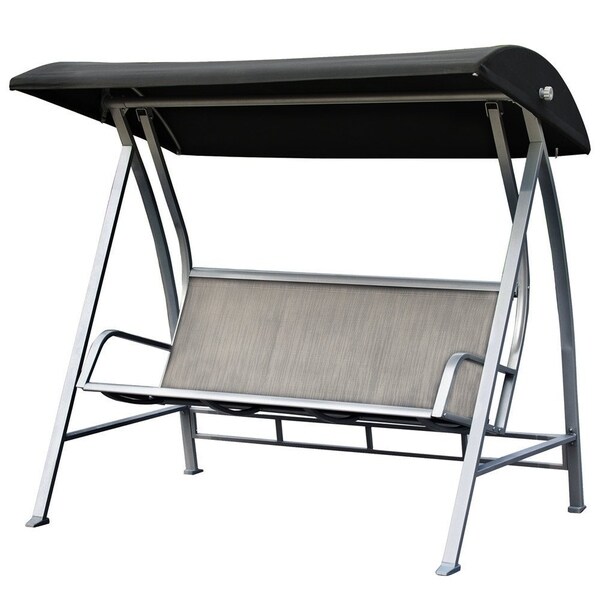 Canopy Swing Porch Sling 3 Person Yard Bench Garden Patio Chairs Yard Bench Garden Patio Chairs