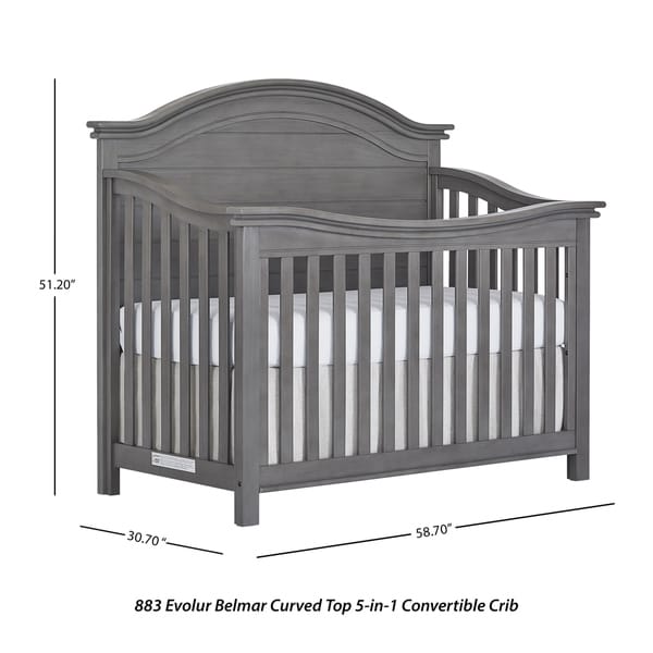 evolur belmar crib