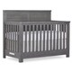 preview thumbnail 2 of 5, Evolur Belmar Flat 5 in 1 Convertible Crib
