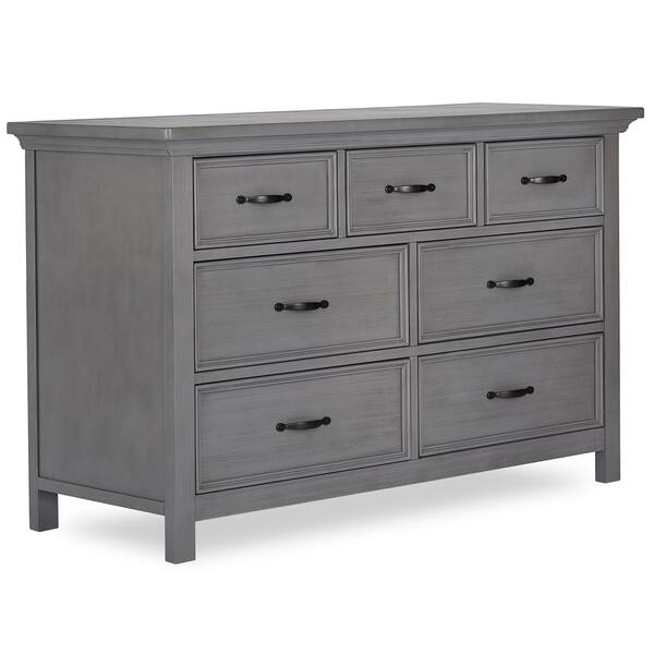 slide 2 of 3, Evolur Belmar Double Dresser, Rustic Grey