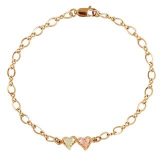 Black Hills Gold Bracelets Online At Our Best Black Hills Gold Heart Bracelet