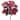 Nearly Natural 13" Azalea Artificial Plant (Set of 4) - h: 13 in. w: 12 in. d: 10 in