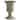 20.25" Large Sand Colored Urn Indoor/Outdoor) - h: 20.25 in. w: 14.5 in. d: 14.5 in