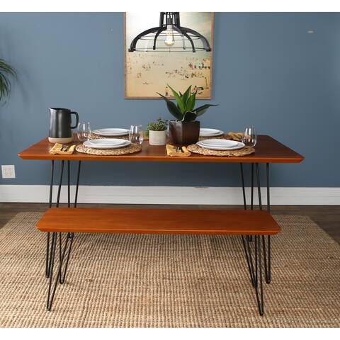 2 Piece Sets Kitchen Dining Room Online At 2 Piece Hairpin Dining Set Walnut