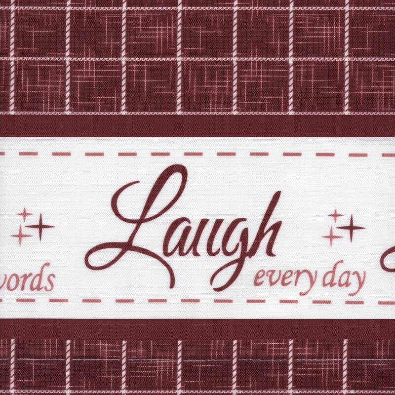 Live, Love, Laugh Window Curtain Valance - 58x14
