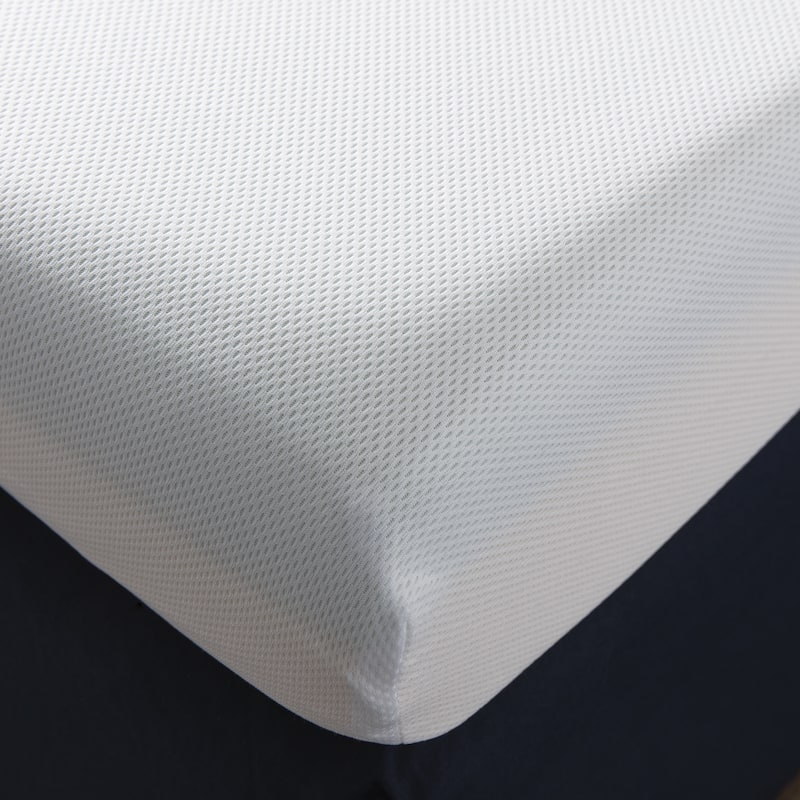 4 Inch Green Tea Infused Memory Foam with Cover - Comfort Crown