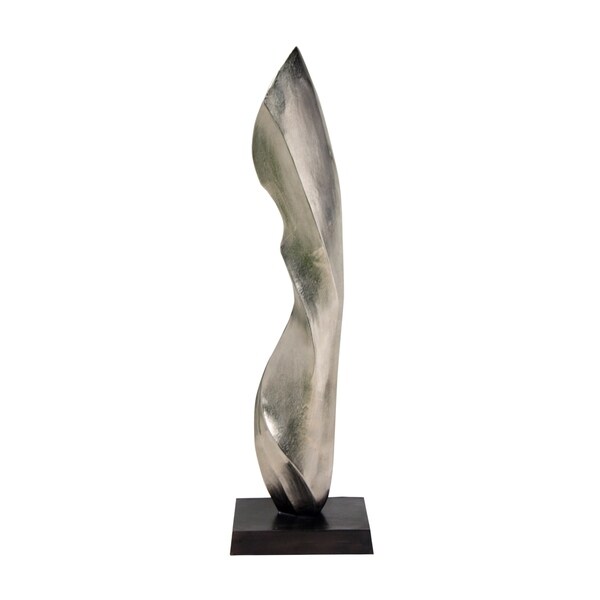 Plutus Brands Glamorous Silver Ceramic Horse Head