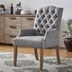 preview thumbnail 4 of 44, Benchwright Premium Tufted Dining Arm Chair by iNSPIRE Q Artisan