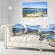 Designart 'Agay Bay in Esterel Rocks Beach' Oversized Beach Throw ...