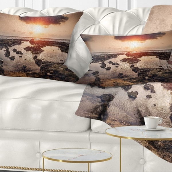 Coastal pillows bed store bath and beyond