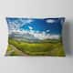 Designart 'scottish Highlands Panoramic View' Landscape Printed Throw 