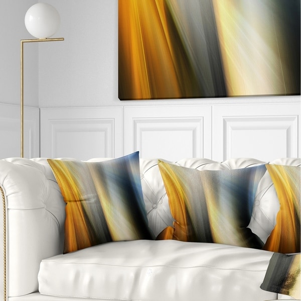 Designart 'Rays of Speed Vertical' Abstract Throw Pillow