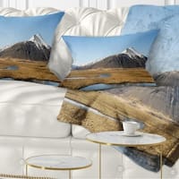 Designart Beautiful Ice Cave In Iceland Landscape Photography Throw Pillow On Sale Overstock 20946228