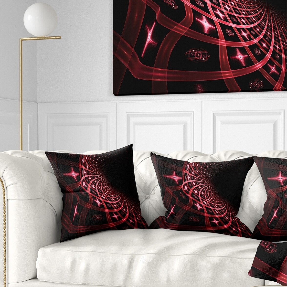 Details About Designart Fractal Purple Dense Stripes Contemporary Throw Details About Designart Fractal Purple Dense Stripes Contemporary Throw