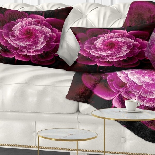 dark pink throw pillows