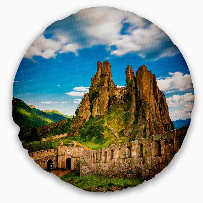 Designart 'Belogradchik Fortress and Cliffs Bulgaria' Landscape Printed ...