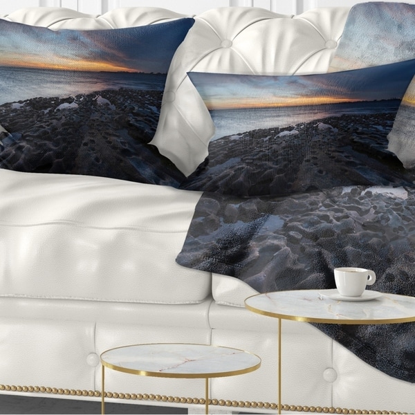 Coastal pillows bed store bath and beyond