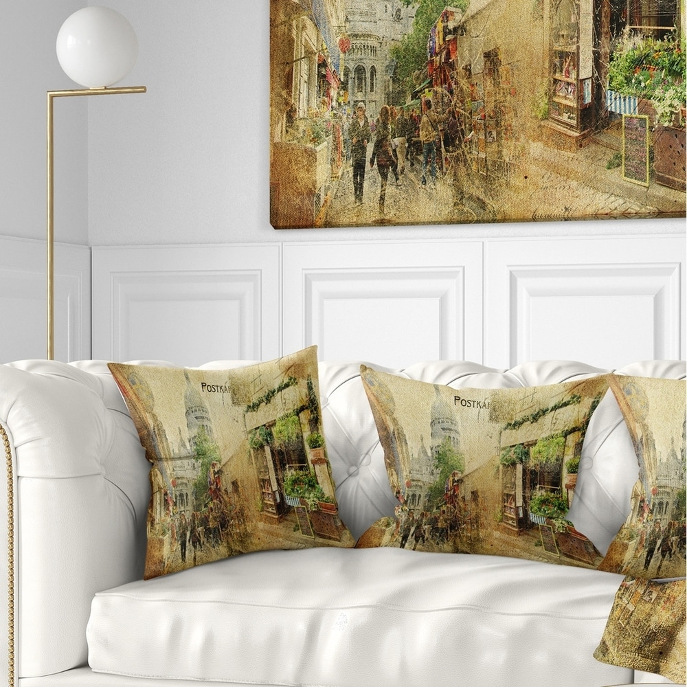 Parisian throw pillows online
