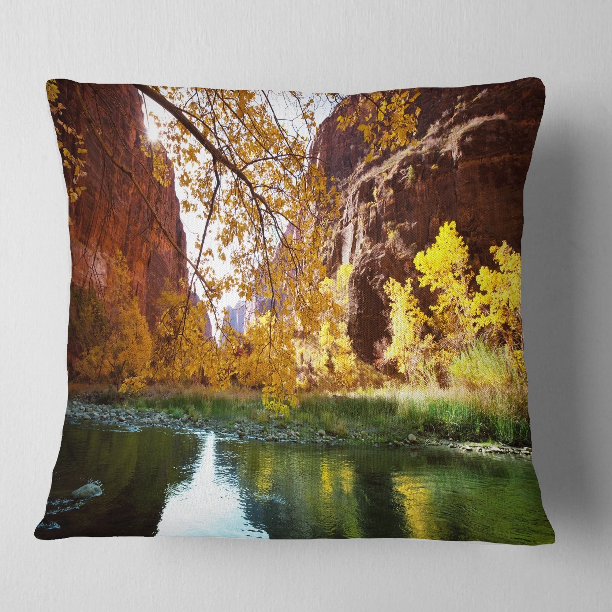 Yosemite Indoor/Outdoor Pillow  Rustic throw pillows, Outdoor pillows,  Abstract throw pillow