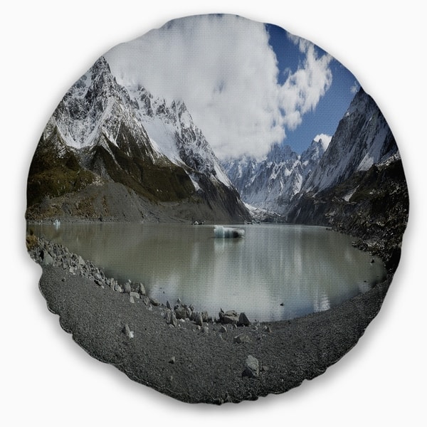 Designart New Zealand Mountains Panorama Landscape Printed Throw Pillow On Sale Overstock 20950079
