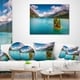 Designart 'Silsersee Lake in the Swiss Alps' Landscape Printed Throw ...