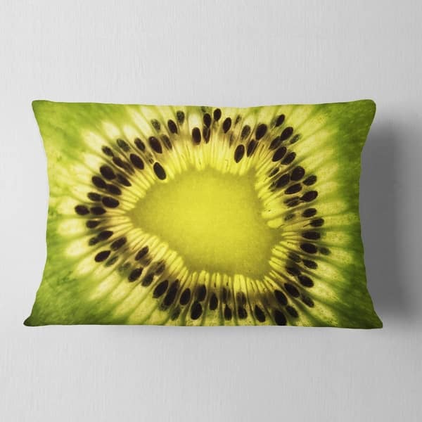 kiwi pillow