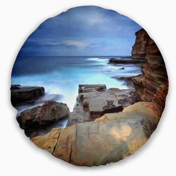 Designart Terrigal Skillion Nsw Australia Seashore Throw Pillow On Sale Overstock 20951991