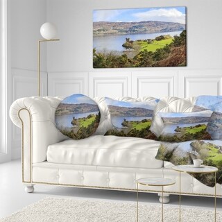 Designart 'Lago Ness and Urquhart Castle' Landscape Printed Throw ...