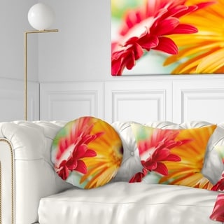 Yellow Daisy Flower' Floral Ladies Daisy Floral Feather Pillow