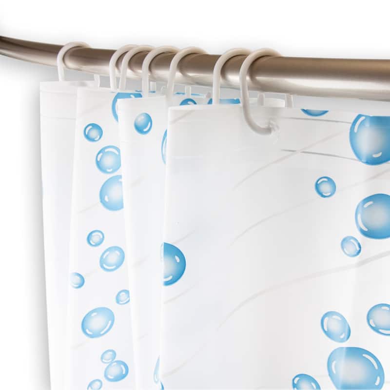 InStyleDesign Bubble Shower Curtain 71" x 71"