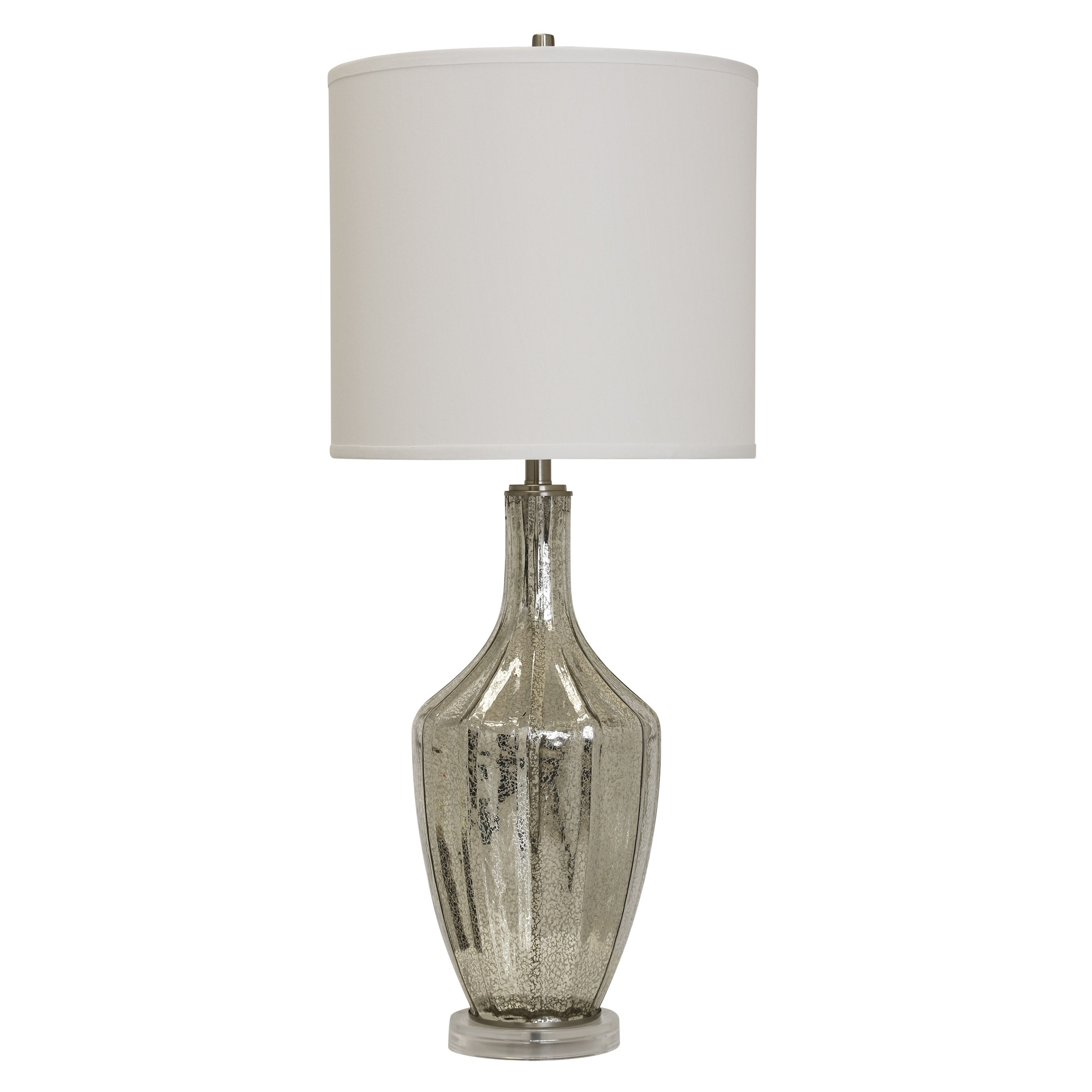 stylecraft mercury glass table lamp