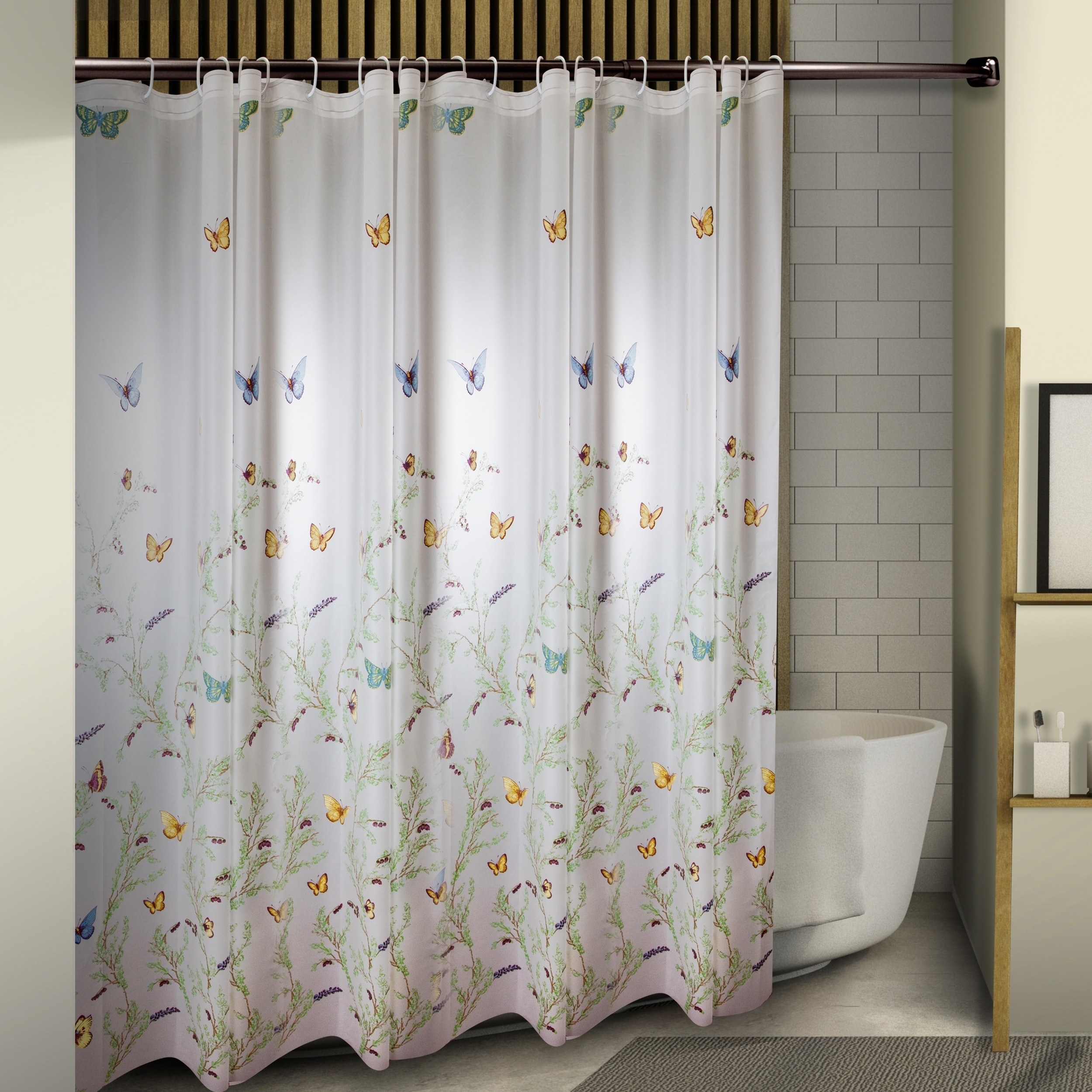 butterfly shower curtain bed bath and beyond