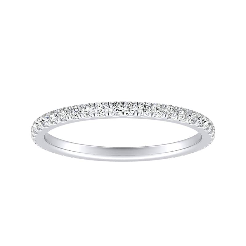 Auriya Platinum 1/3ctw Diamond Wedding Band