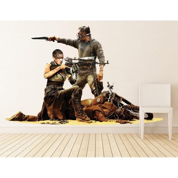Shop Man Gun Movie Full Color Wall Decal Sticker K 584 Frst Size 52 X80 Overstock 20955932