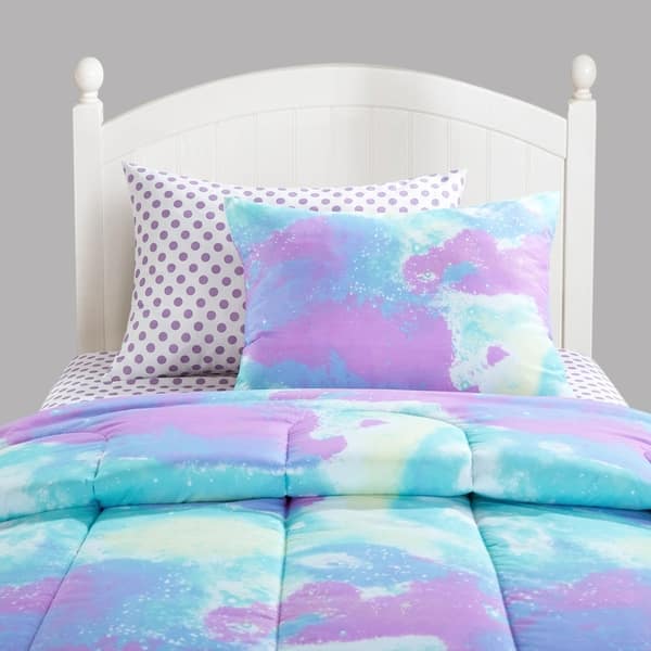 Tie Dye Cloud Kids 7piece Bed in a Bag Set Bed Bath & Beyond 20956117