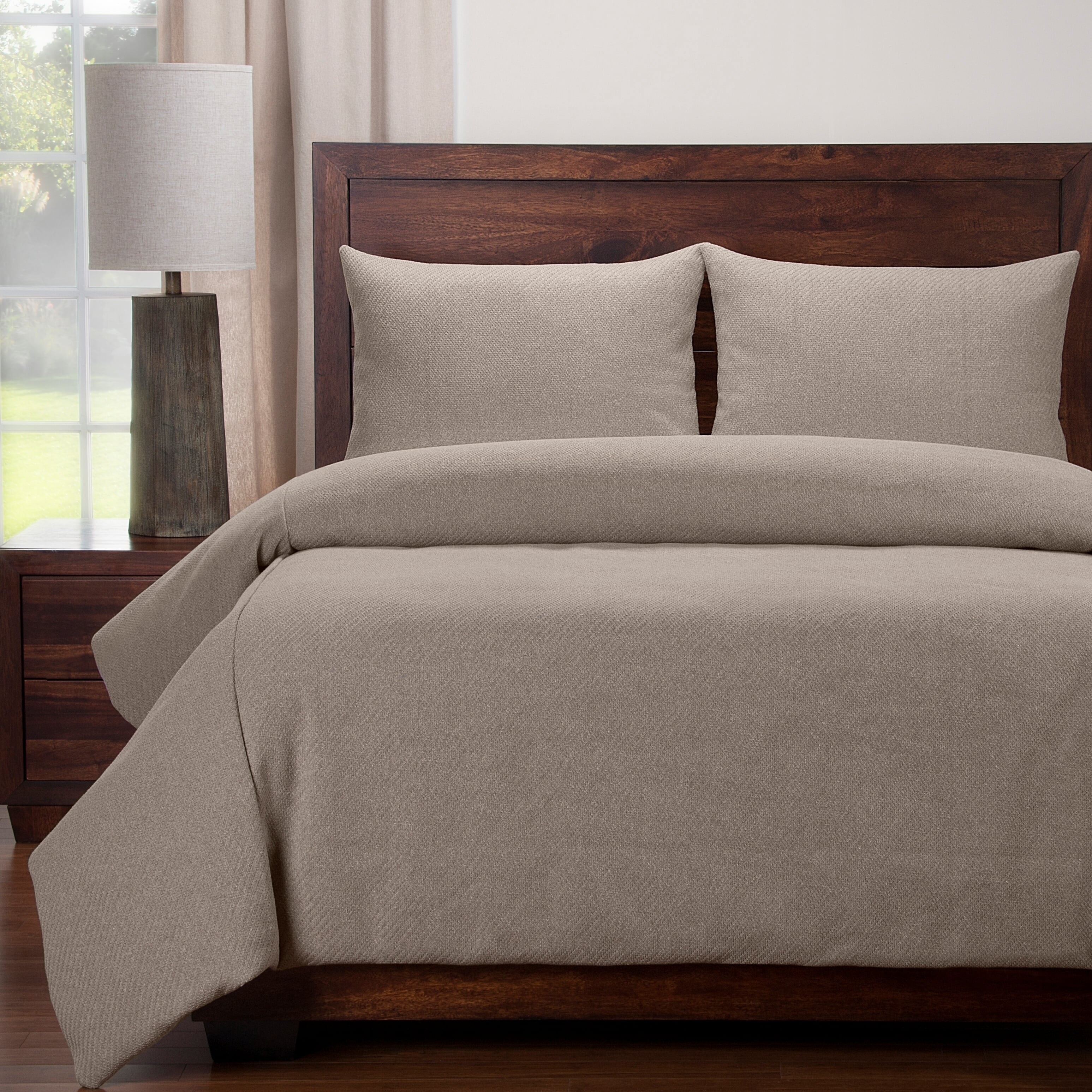 Shop Siscovers Earthy Textured Duvet And Shams Set On Sale