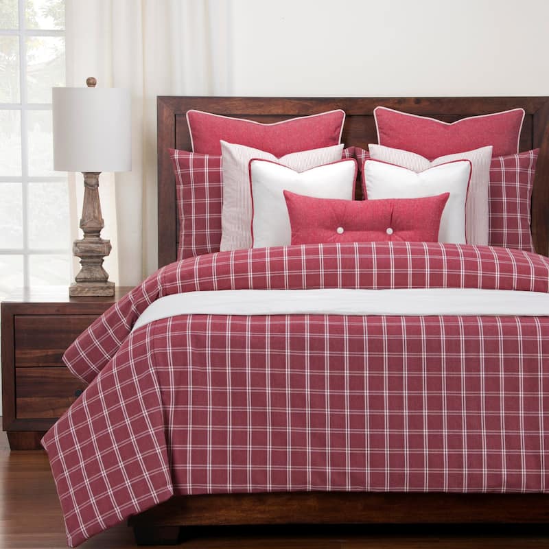 Siscovers Tartan Checked Duvet and Shams Set