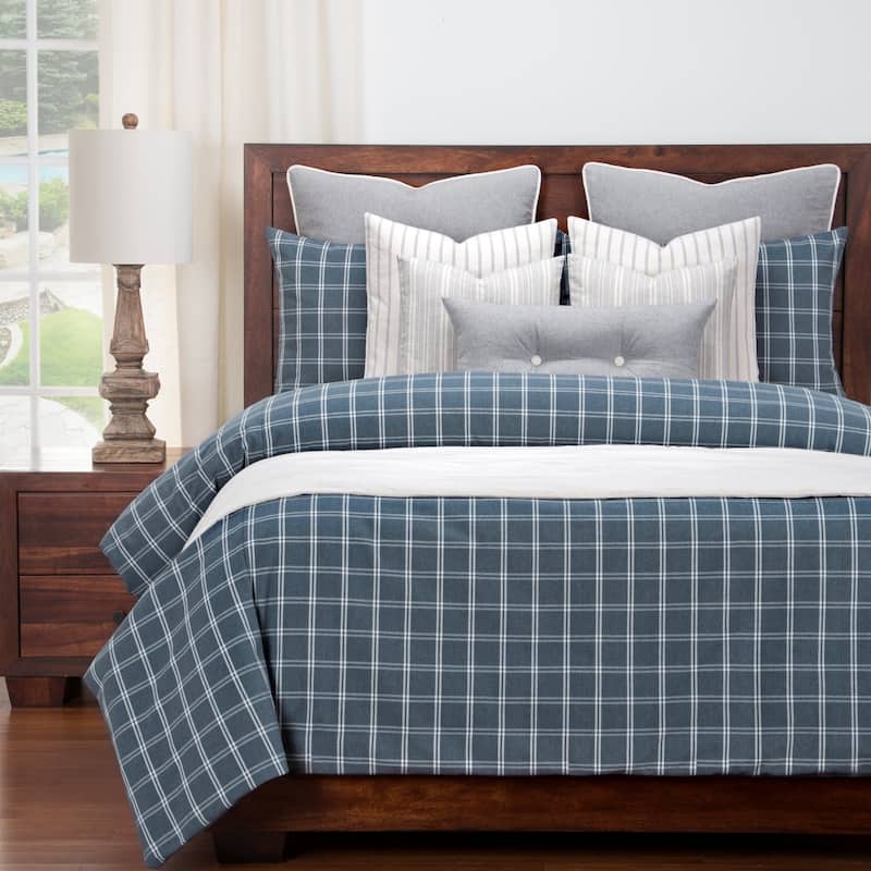 Siscovers Tartan Checked Duvet and Shams Set