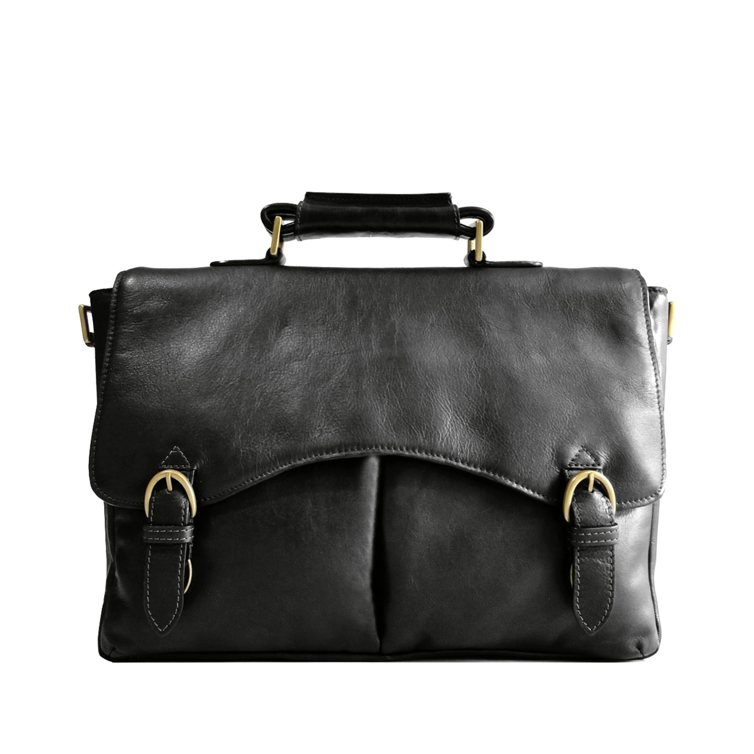 Hidesign Hawkins Leather 15&quot; Laptop Compatible Briefcase | eBay