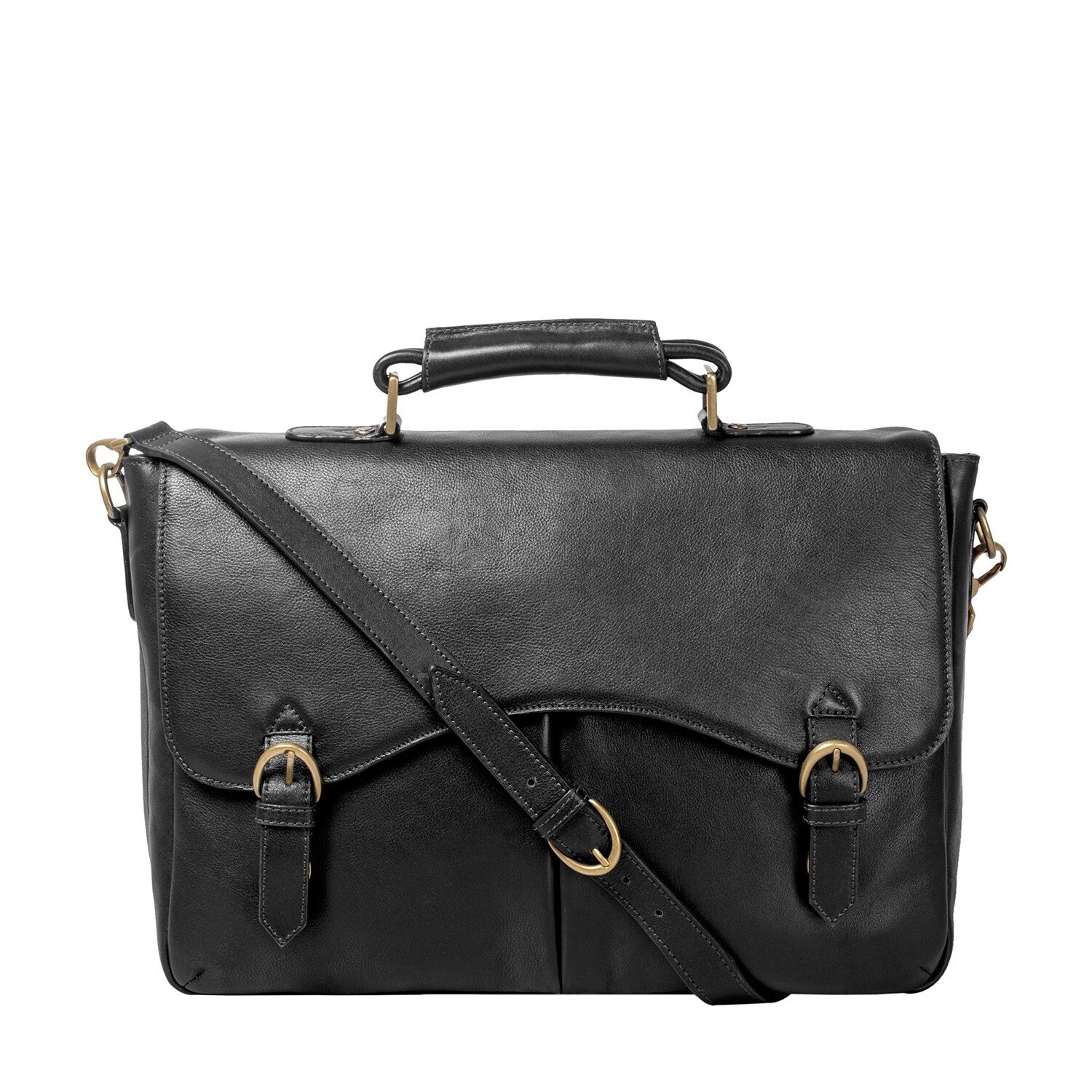 Hidesign Hawkins Leather 15&quot; Laptop Compatible Briefcase | eBay