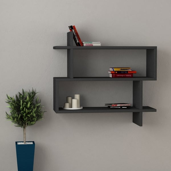 Westcott Modern Wall Shelf 27 5 X 26 8 Westcott Modern Wall Shelf 27 5 X 26 8