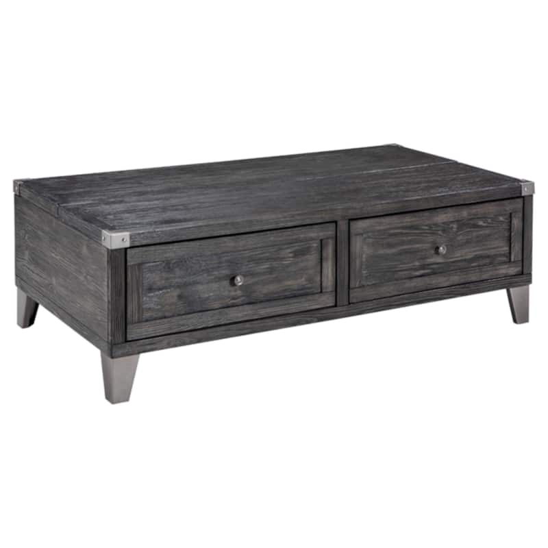 Signature Design by Ashley Todoe Dark Gray Coffee Table with Lift Top