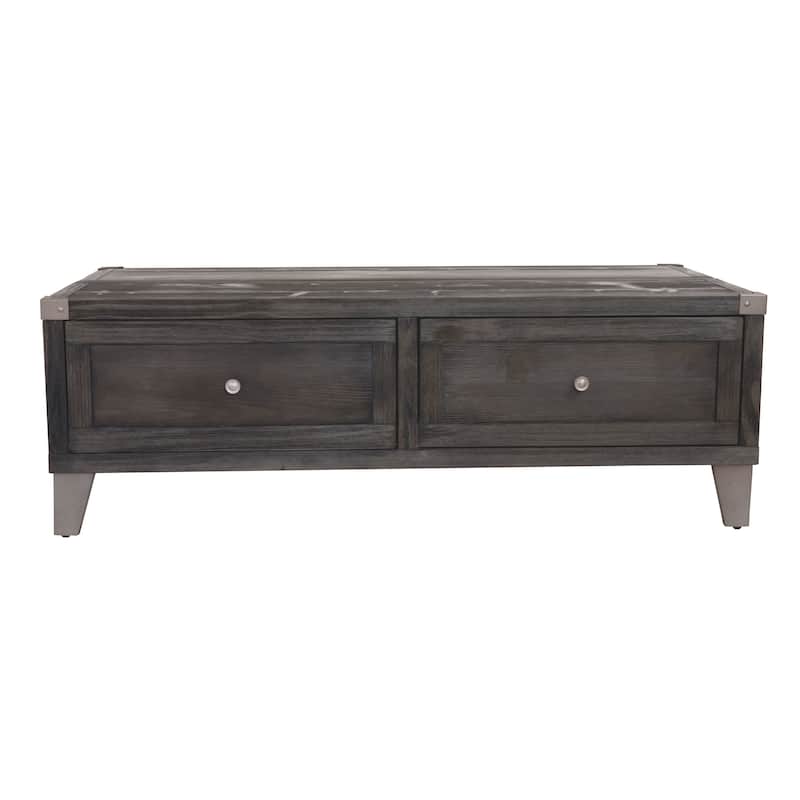 Signature Design by Ashley Todoe Dark Gray Coffee Table with Lift Top